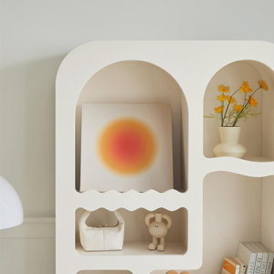 Udaipur Tall Geometric Bookcase